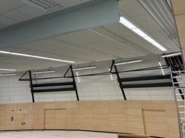 Sanierung der Alzeyer Rundsporthalle geht in die Schlussphase