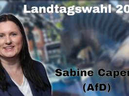 Sabine Capers (AfD) in der Kandidatenbefragung der Alzeyer Zeitung