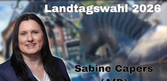 Sabine Capers (AfD) in der Kandidatenbefragung der Alzeyer Zeitung