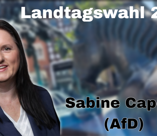 Sabine Capers (AfD) in der Kandidatenbefragung der Alzeyer Zeitung