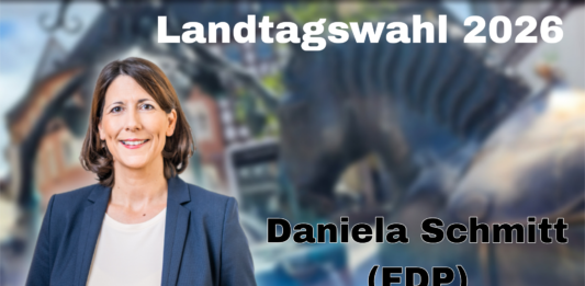 Daniela Schmitt (FDP) in der Kandidatenbefragung der Alzeyer Zeitung