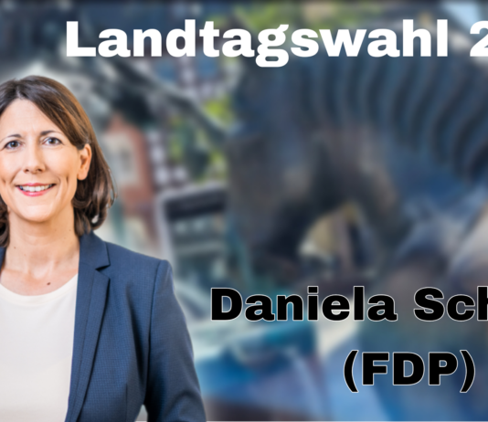 Daniela Schmitt (FDP) in der Kandidatenbefragung der Alzeyer Zeitung