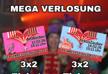 Fastnachtszirkus Alzey 2026: Vier Tage Ausnahmezustand mit Musik, Umzug und Party / große Verlosung
