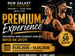 Premium Experience in Alzey: Dein Neustart im New Galaxy Fit & Healthclub! 🏋️♀️✨