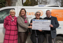 10.000 Euro für neuen Transporter: Lions Club unterstützt Tafel Alzey