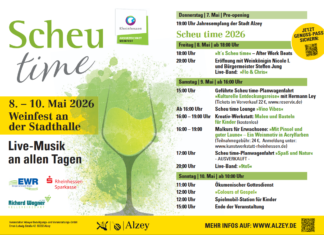 „Scheu time“ 2026 in Alzey 🍷✨