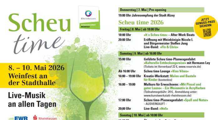 „Scheu time“ 2026 in Alzey 🍷✨