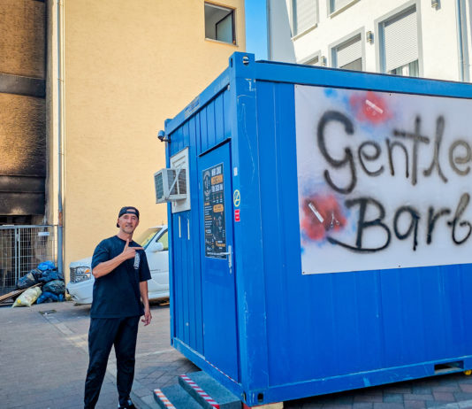 Nach Großbrand in der Wilhelmstraße: Barbershop-Inhaber gibt nicht auf