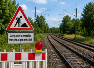 Langsamfahrstellen sorgen weiter für Einschränkungen auf der Bahnstrecke Mainz–Alzey