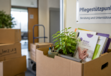 Pflegestützpunkt zieht innerhalb des Gebäudes um
