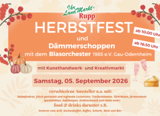 Herbstfest beim Landmarkt Rupp: Genuss, Kreativität und Musik in Framersheim