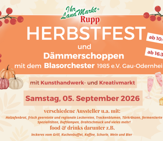 Herbstfest beim Landmarkt Rupp: Genuss, Kreativität und Musik in Framersheim