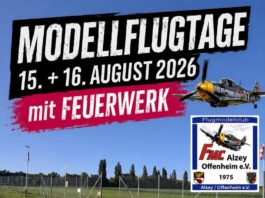 46. Alzey-Offenheimer Modellflugtage: Zwei Tage Flugshows für die ganze Familie