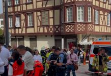 Neun Verletzte nach Flüssigkeitsattacke auf AfD-Infostand in Bad Kreuznach