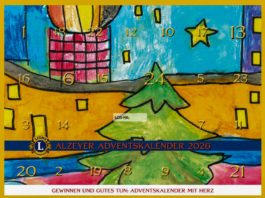 Lions Club Alzey startet Adventskalenderaktion zum Martinimarkt in Alzey