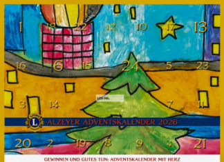 Lions Club Alzey startet Adventskalenderaktion zum Martinimarkt in Alzey