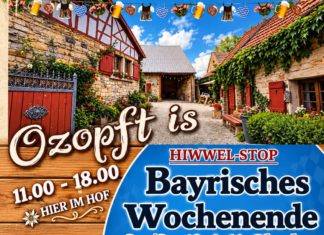 Letzter HiwwelStop der Saison: Bayerisches Wochenende als Zusatztermin in Nieder-Wiesen