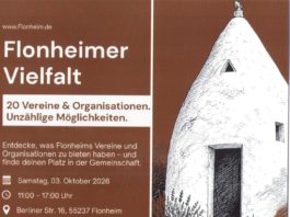 „Flonheimer Vielfalt“: 20 Vereine und Organisationen präsentieren sich am 3. Oktober